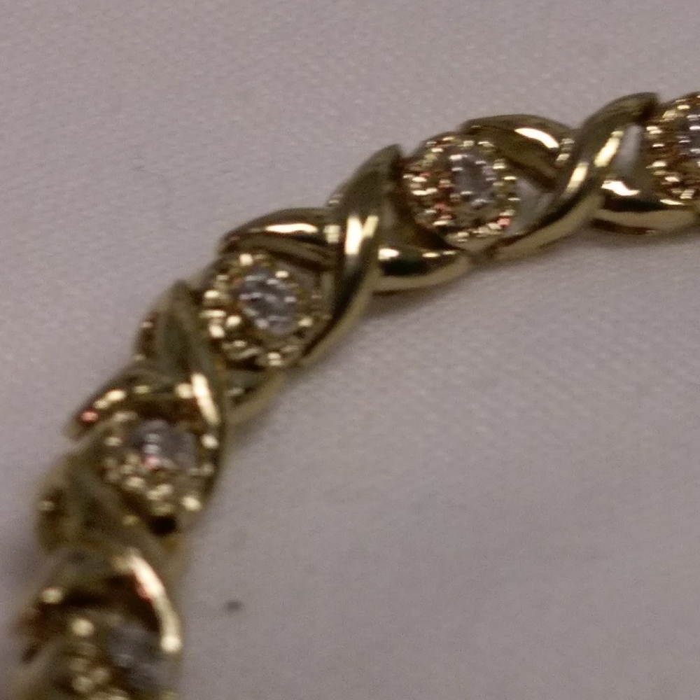 0.71 CT Diamond Designer Bracelet List Price $960!